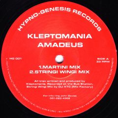 Kleptomania - Kleptomania - Amadeus - Hypno-Genesis