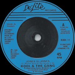 Kool & The Gang - Kool & The Gang - Jones Vs Jones / Summer Madness - De-Lite
