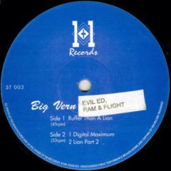 Big Vern & Evil Ed - Big Vern & Evil Ed - Ruffer Than A Lion - 11 Records