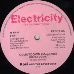 Kofi And The Lovetones - Kofi And The Lovetones - Countdown - Electricity Records