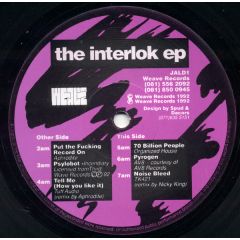 Various Artists - Various Artists - The Interlok EP - Weave Records