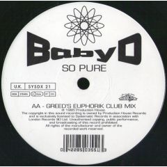 Baby D - Baby D - So Pure - Production House