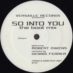 Robert Owens - Robert Owens - So Into You (Remixes) - Versaille Records