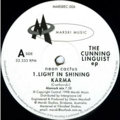 Neon Cactus - Neon Cactus - The Cunning Linguist E.P. - Marski Music