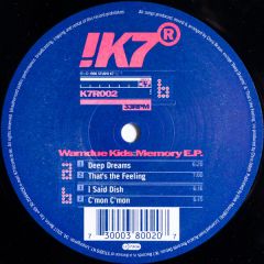 Wamdue Kids - Wamdue Kids - Memory E.P. - !K7 Records