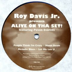 Roy Davis Jr. - Roy Davis Jr. - Alive On Tha Set! - Cajual Records