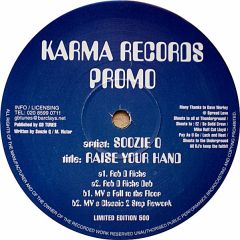 Soozie Q - Soozie Q - Raise Your Hand - Karma