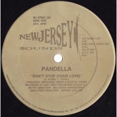 Pandella - Pandella - Don't Stop Your Love - New Jersey