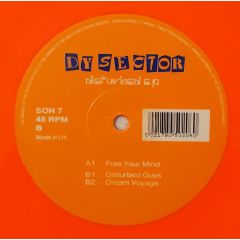 Dysector - Dysector - Disturbed E.P. (Orange Vinyl) - Sonic Boom