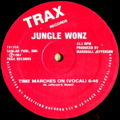 Jungle Wonz - Jungle Wonz - Time Marches On - Trax