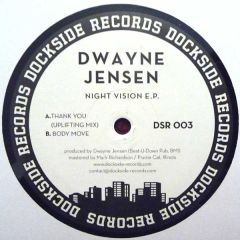 Dwayne Jensen - Dwayne Jensen - Night Vision E.P. - Dockside Records