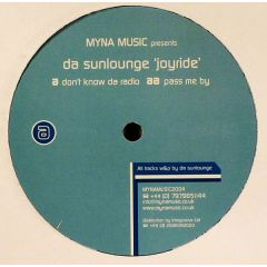 Da Sunlounge - Da Sunlounge - Joyride - Myna