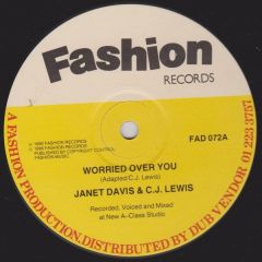 Janet Lee Davis & CJ Lewis / Gussie P. & The A-Class Crew - Janet Lee Davis & CJ Lewis / Gussie P. & The A-Class Crew - Worried Over You / Poco In The South East - Fashion Records
