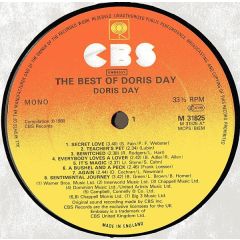 Doris Day - Doris Day - The Best Of Doris Day - CBS