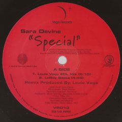 Sara Devine - Sara Devine - Special - Vega Records