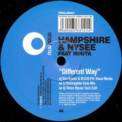 Hampshire & Nysse Ft Nikita - Hampshire & Nysse Ft Nikita - Different Way - Flux Delux