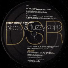 Dillon Street Rangers - Dillon Street Rangers - Black & Fuzzy EP - Thunk Records