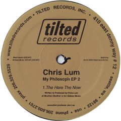 Chris Lum - Chris Lum - Philosoph EP 2 - Tilted Records