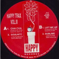 Happy Trax (Mad Mike) - Happy Trax (Mad Mike) - Volume 3 - Happy Records