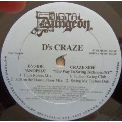 D's Craze - D's Craze - Anopsia - Digital Dungeon