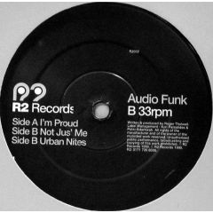 Audio Funk - Audio Funk - i'M Proud - R2 Records