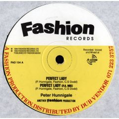 Peter Hunnigale - Peter Hunnigale - Perfect Lady - Fashion Records