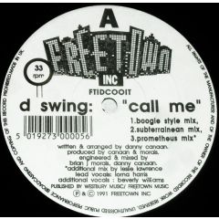 D Swing - D Swing - Call Me - Freetown