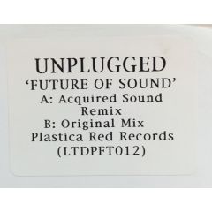 Unplugged - Unplugged - Future Of Sound - Plastica Red