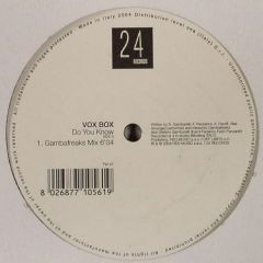 Vox Box - Vox Box - Do You Know - 24 Records