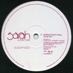 Sarah Whatmore - Sarah Whatmore - Automatic - Bmg Uk & Ireland