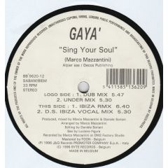 Gaya' - Gaya' - Sing Your Soul - B² (Byte Blue)