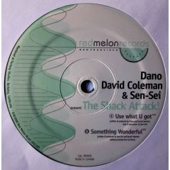 Dano , Sen-Sei & David Coleman - Dano , Sen-Sei & David Coleman - The Shack Attack! - Red Melon Records