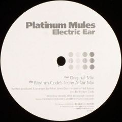 Platinum Mules - Platinum Mules - Electric Ear - Minimal