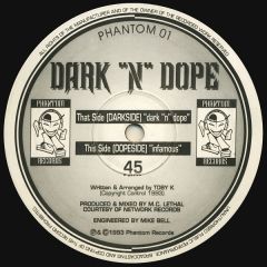 MC Lethal - MC Lethal - Dark 'N' Dope - Phantom