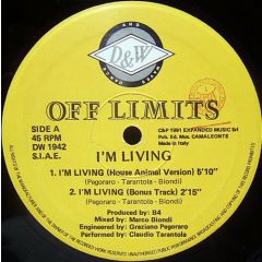 Off Limits - Off Limits - I'm Living - Dance & Waves