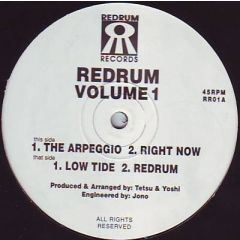 Redrum - Redrum - Redrum Volume 1 - Redrum Records