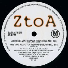 Z To a - Z To a - Next Stop Oblivion - M-Track