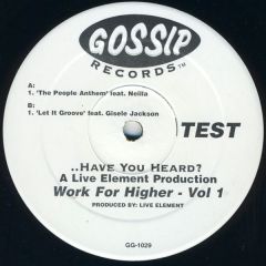 Live Element  - Live Element  - Work For Higher (Volume 1) - Gossip