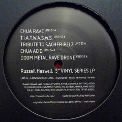 Russell Haswell - Russell Haswell - 5" Vinyl Series LP - Downwards