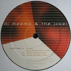 DJ Meemo & The Joker - DJ Meemo & The Joker - Climax - Time Traxx