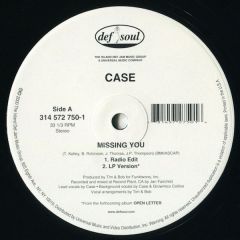 Case - Case - Missing You - Def Soul