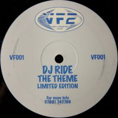 DJ Ride - DJ Ride - The Theme - Vinyl Frontier 2000