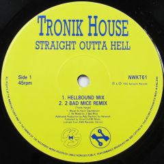Tronik House - Tronik House - Straight Outta Hell - Network