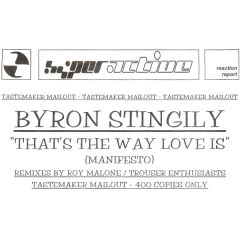 Byron Stingily - Byron Stingily - That's The Way Love Is - Manifesto