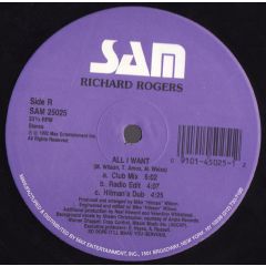Richard Rogers - Richard Rogers - All I Want - SAM