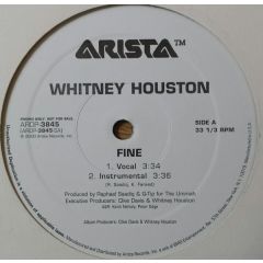 Whitney Houston - Whitney Houston - Fine - Arista