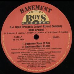 DJ Spen Presents Jasper Street Co. - DJ Spen Presents Jasper Street Co. - Solid Ground - Basement Boys Records