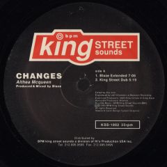 Althea Mcqueen - Althea Mcqueen - Changes - King Street