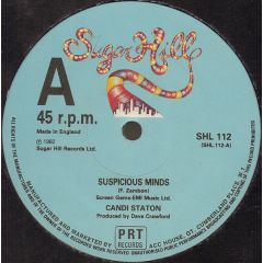 Candi Staton - Candi Staton - Suspicious Minds / Let's Love And Be Free - Sugar Hill Records