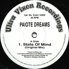 Paiote Dreams - Paiote Dreams - State Of Mind - Ultra Vixen Recordings